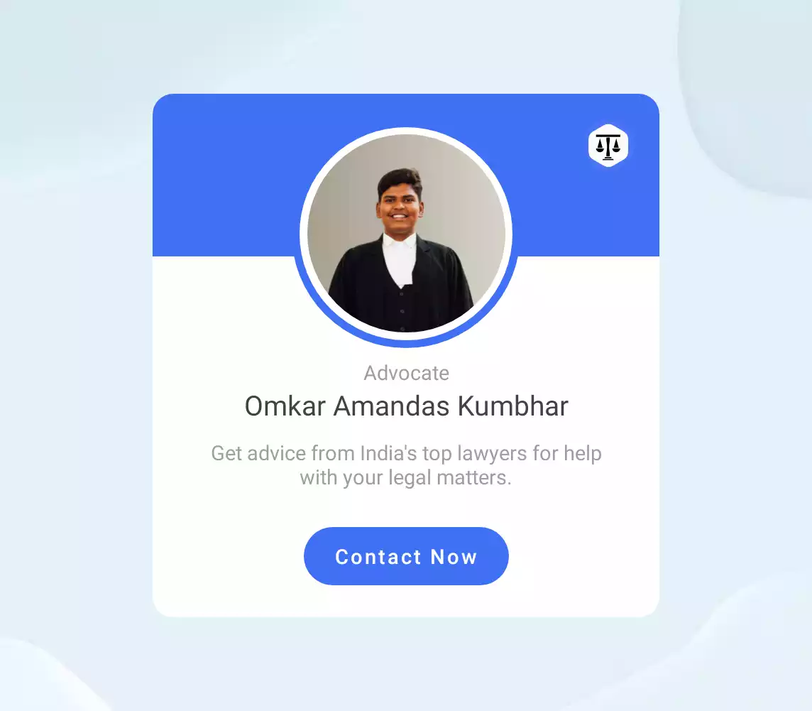 Advocate Omkar Ambadas Kumbhar - Lawyer in Sangli, Maharashtra | Law4u