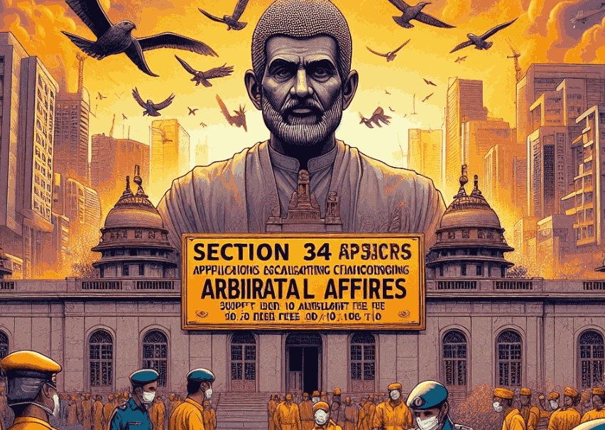 Court Rules ₹120 Court Fee Applies to Section 34 Applications Against Arbitral Awards, Higher Fees Under Entry No. 1(10) Inapplicable: Calcutta High Court