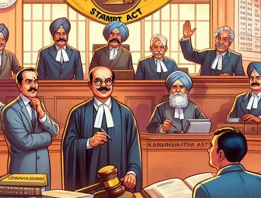 Supreme Court Approves Levy of Tenfold Penalty on Deficit Stamp Duty for Admitting Document in Evidence Under Karnataka Stamp Act