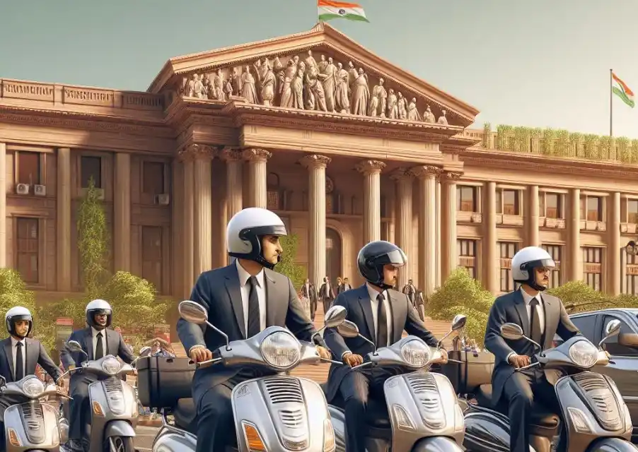 Court Orders Court Officers And Staff Using Two-Wheelers To Mandatorily Wear Helmets : Gujarat High Court