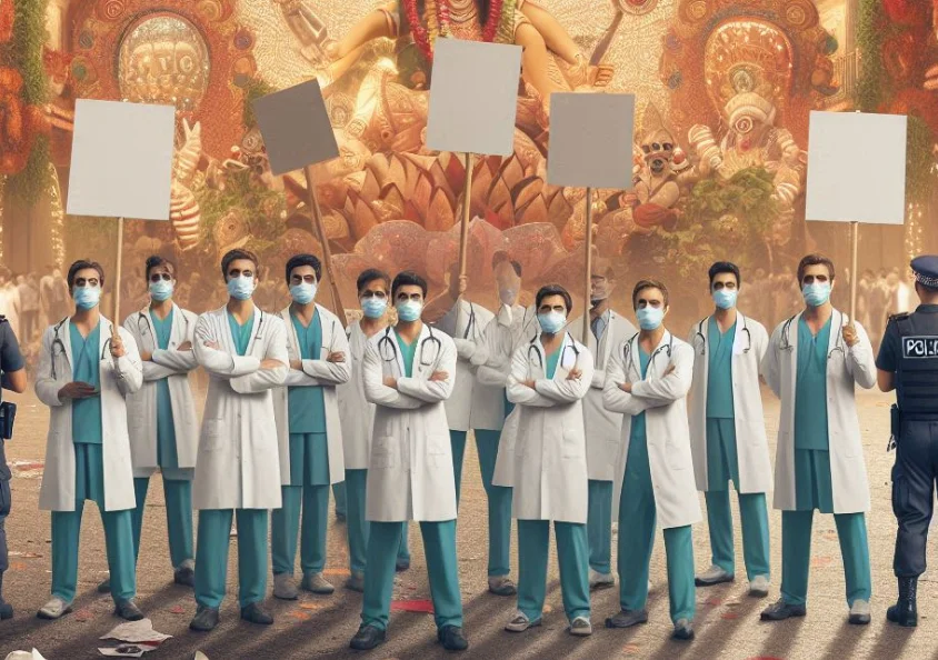 Prohibitory Orders Set Aside, Junior Doctors Allowed to Stage Protest Near 'Durga Puja Carnival': Calcutta High Court