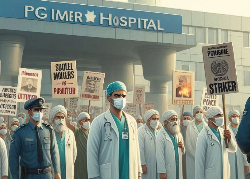 PGIMER Hospital Workers Directed to Immediately Resume Work or Face Coercive Action by Administration: Punjab & Haryana High Court