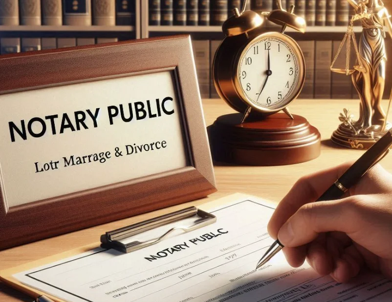 Ministry of Law & Justice States Notaries Should Not Execute Marriage or Divorce Deeds