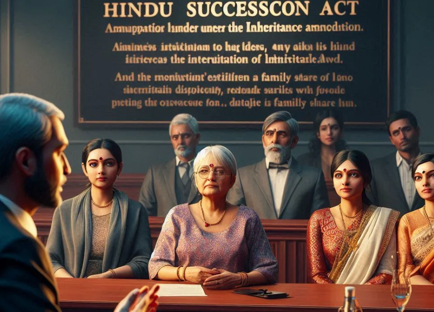 2005 Amendment to Hindu Succession Act Granting Equal Rights to Daughters Reduces Inheritance Shares of Mother and Widow: Madras High Court