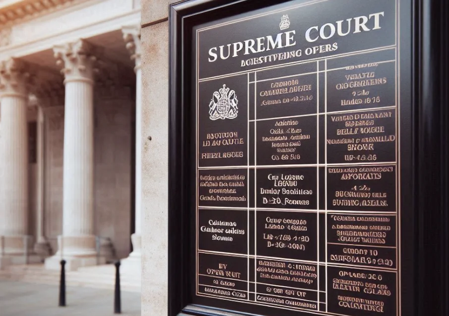 Supreme Court Notice - Changes in Court Proceedings for 25.11.2024