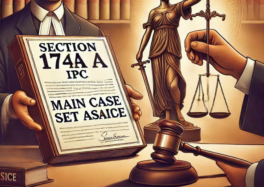 Main Case Being Set Aside Is Merely A Relevant Factor In Quashing Plea Under Section 174A IPC: Punjab & Haryana High Court
